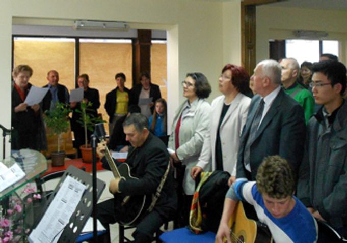 Primeira igreja em Dugo Selo